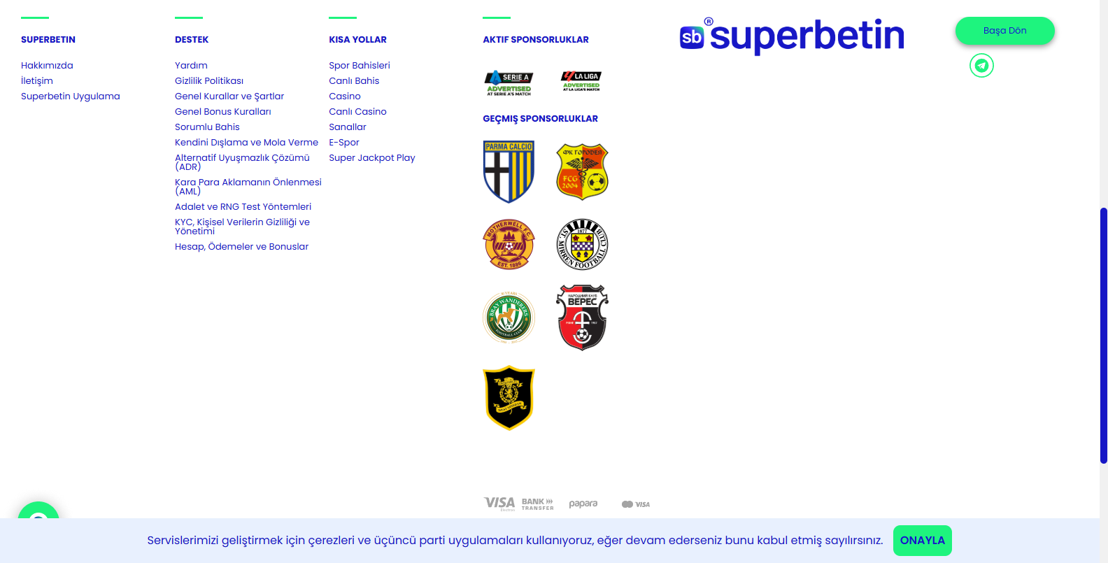 Superbetin Canlı Casino Baccarat Oyna