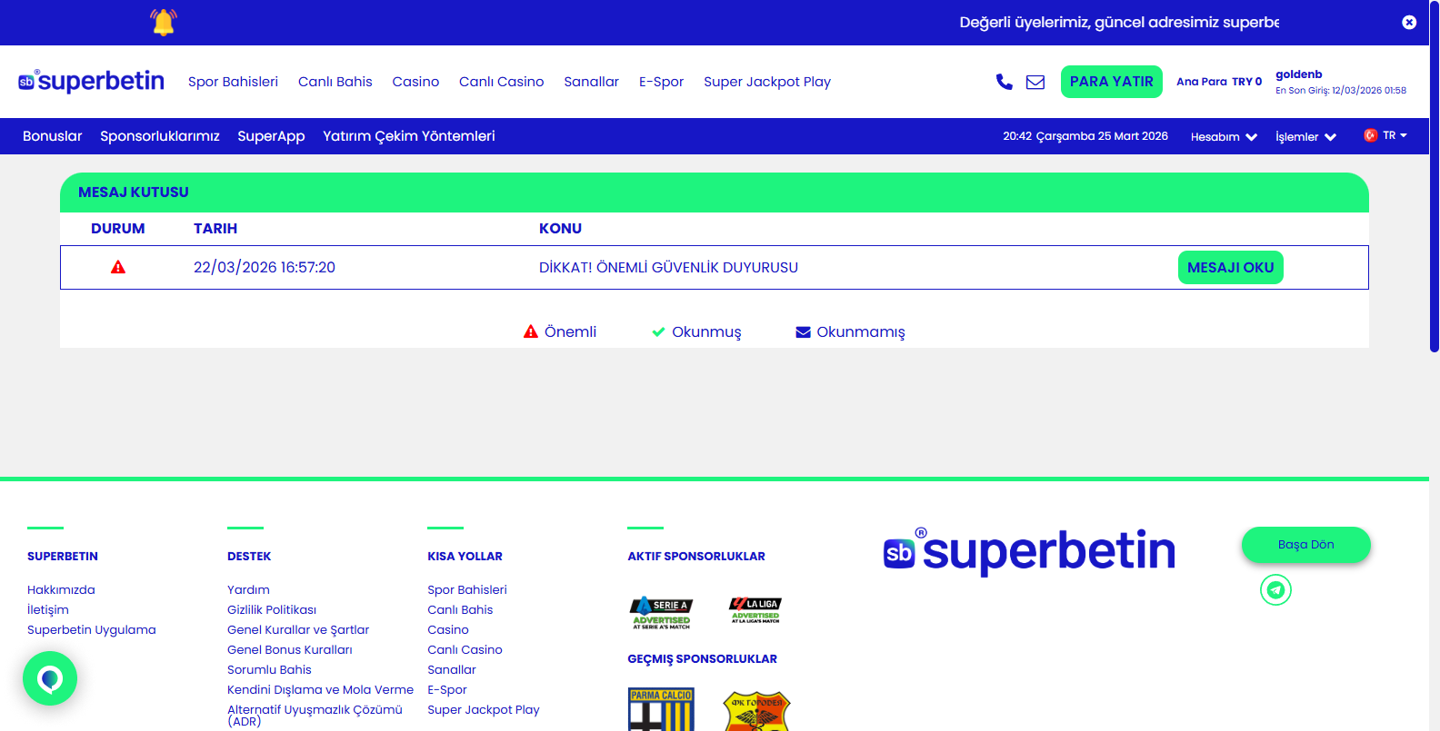 Superbetin Bahis